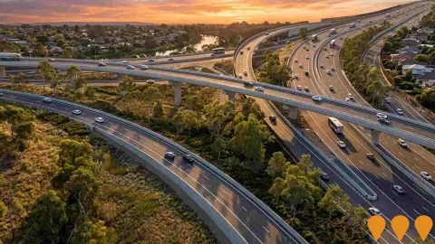 AI impression: Eastern Freeway Upgrades: Hoddle Street to Burke Road, Transport & Logistics