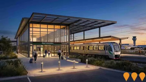 AI impression: Forrestfield-Airport Link (Airport Line), Transport & Logistics