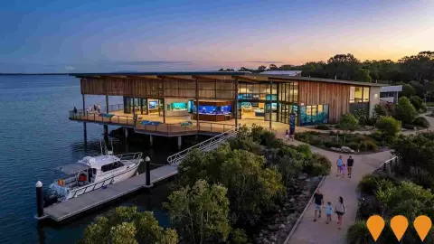 AI impression: Moreton Bay Marine Education and Discovery Centre, Tourism