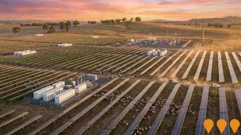 AI impression: Gundary Solar Farm, Energy