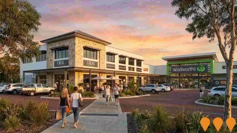 AI impression: Dunsborough Marketplace, Retail
