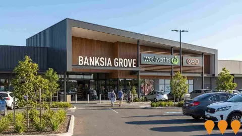 AI impression: Banksia Grove Shopping Centre, Retail