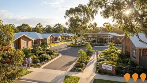 AI impression: Golden Rise Bendigo, Residential Development