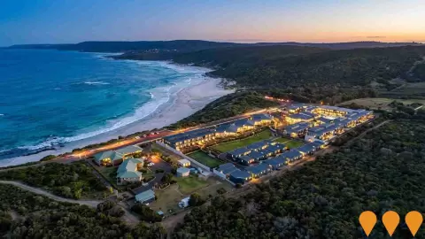 AI impression: Smiths Beach Project, Yallingup - Coastal Tourism Village, Tourism