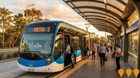 AI impression: Brisbane Metro, Transport & Logistics
