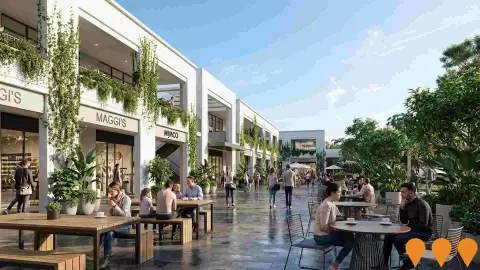 AI impression: Fairfield Forum Redevelopment, Residential Development