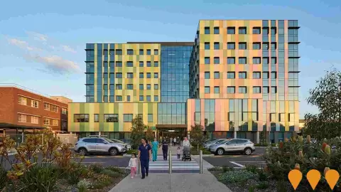 AI impression: Joan Kirner Women's and Children's Hospital, Health & Medical