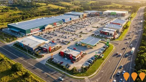 AI impression: Bennetts Green Retail Development, Retail