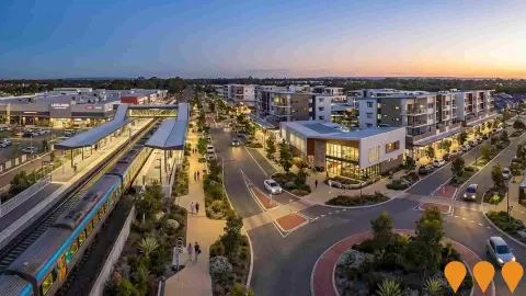 AI impression: Lakelands Town Centre, Communities, Precincts & Urban Renewal