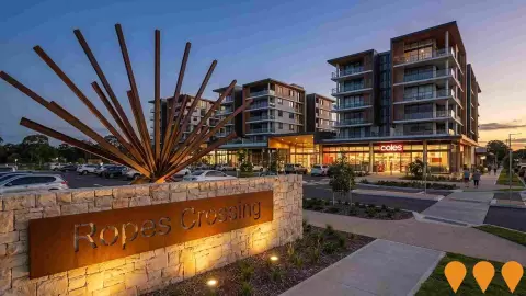 AI impression: Ropes Crossing Village Shopping Centre Mixed-Use Redevelopment, Retail