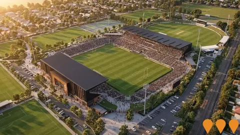AI impression: Penrith Stadium Redevelopment, Sports & Recreation