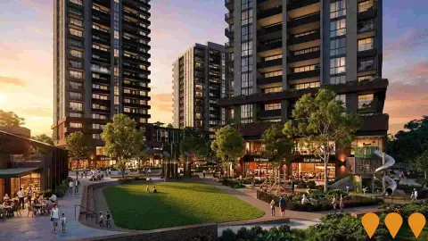 AI impression: Queen Sq Campbelltown, Communities, Precincts & Urban Renewal