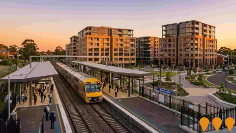 AI impression: Stanmore Station Precinct - Low and Mid-Rise Housing Area, Communities