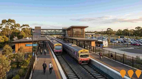 AI impression: East Pakenham Station, Transport & Logistics