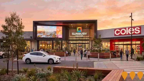 AI impression: Sunbury Square Shopping Centre Redevelopment, Precincts & Urban Renewal