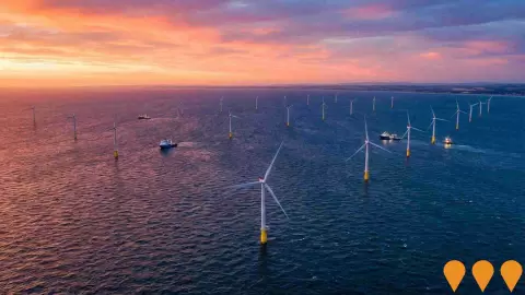 AI impression: Star of the South Offshore Wind Farm, Energy