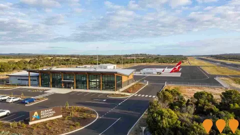 AI impression: Albany Regional Airport Upgrades, Transport & Logistics