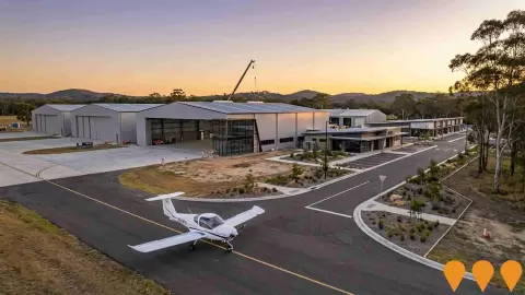 AI impression: Central Coast Airport Precinct Development, Transport & Logistics