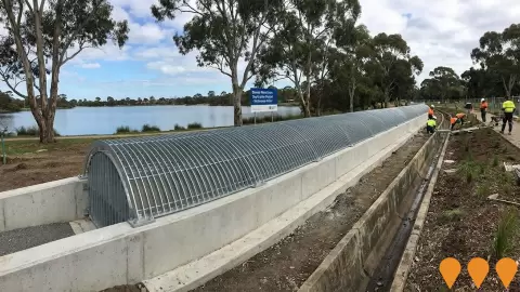 AI impression: Elwood Main Drain Duplication Project, Environmental & Disaster Management