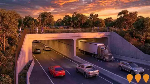 AI impression: M6 Motorway Stage 1, Transport & Logistics