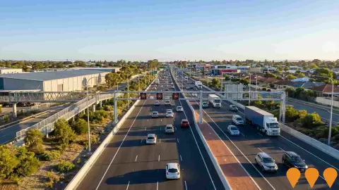 AI impression: Kwinana Freeway Upgrade (Roe Highway to Safety Bay Road), Transport & Logistics