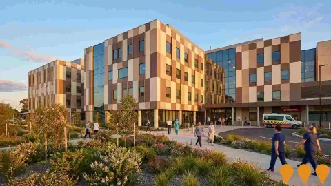 AI impression: Bendigo Hospital, Health & Medical