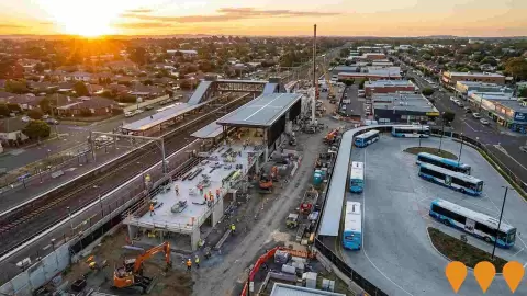 AI impression: St Marys Station Upgrade and Metro Integration, Transport & Logistics