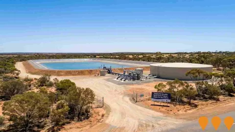 AI impression: Kalgoorlie-Boulder Water Bank Project, Environmental & Disaster Management