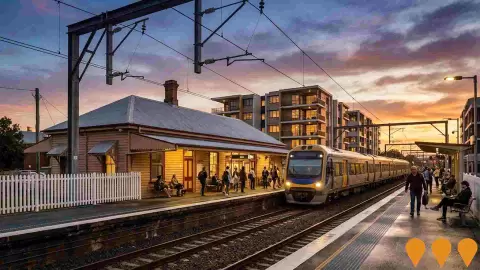 AI impression: Transport Oriented Development Area - Hamilton Station, Communities, Precincts & Urban Renewal