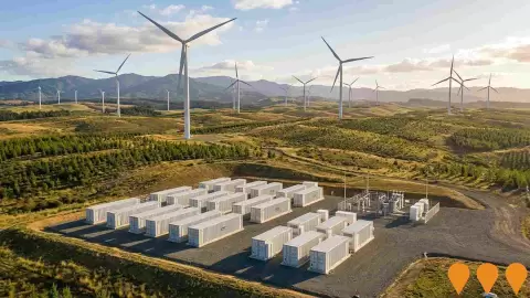 AI impression: Mount Fox Energy Park, Energy