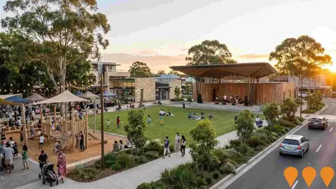 AI impression: Granville Town Square, Communities, Precincts & Urban Renewal