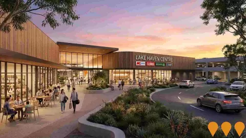 AI impression: Lake Haven Centre Redevelopment, Retail