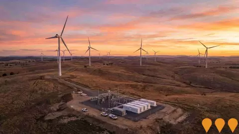 AI impression: Sapphire Wind Farm, Energy