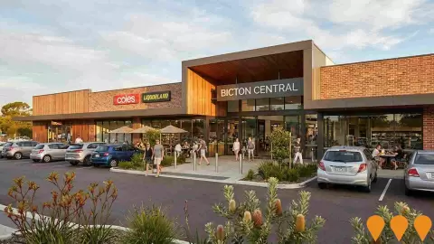 AI impression: Bicton Central, Retail