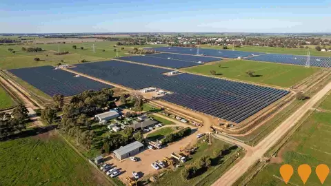 AI impression: Deniliquin Solar Farm Stage 2, Energy