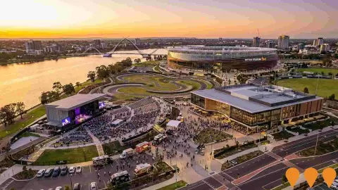 AI impression: Perth Park (Perth Entertainment and Sporting Precinct), Sports & Recreation