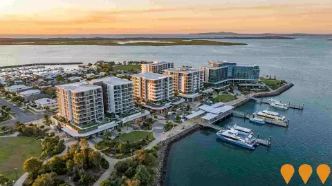 AI impression: Toondah Harbour Priority Development Area, Communities, Precincts & Urban Renewal
