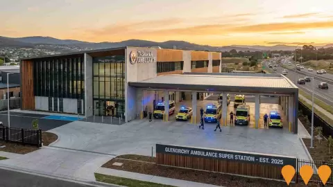 AI impression: Glenorchy Ambulance Super Station, Health