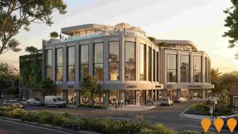 AI impression: Ile Ashgrove, Precincts & Urban Renewal