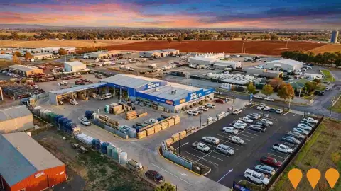 AI impression: Moses Mitre 10 Rural & Trade, Communities