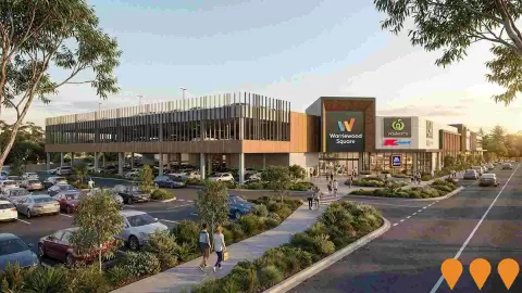 AI impression: Warriewood Square Redevelopment, Retail