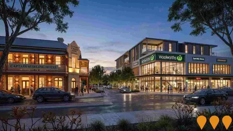 AI impression: Nedlands Square, Retail