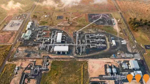 AI impression: East Coast Gas Grid Expansion - Wallumbilla Hub, Energy