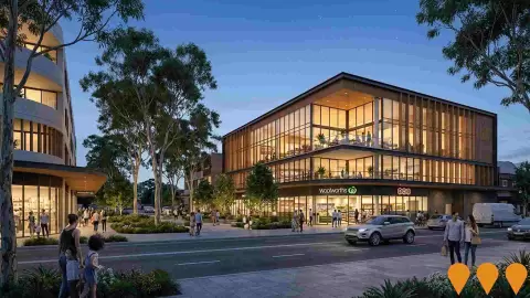 AI impression: Kingsford Village Shopping Centre (Bullsbrook Town Centre), Retail