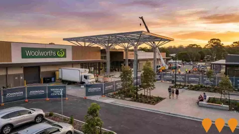 AI impression: Watagan Park Central, Retail