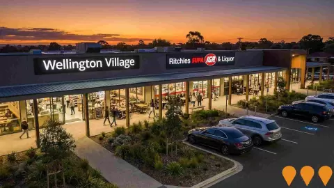 AI impression: Wellington Village Shopping Centre, Retail