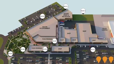 AI impression: Ripley Town Centre Expansion, Retail