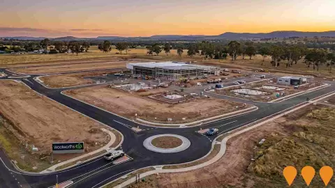 AI impression: Goonoo Goonoo Commercial Precinct, Precincts & Urban Renewal