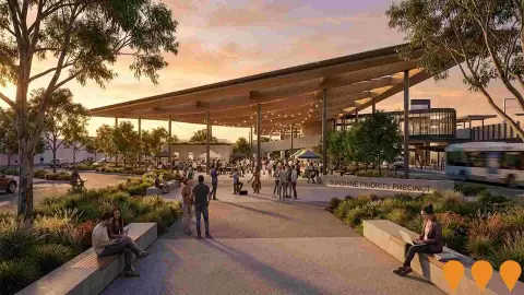 AI impression: Sunshine Priority Precinct Vision 2050, Communities, Precincts & Urban Renewal