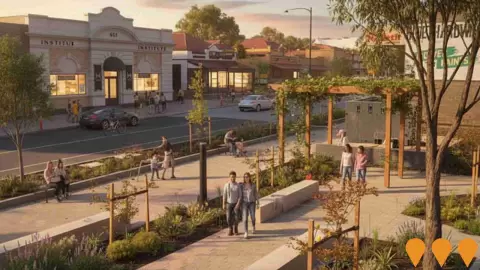 AI impression: Magill Campus Renewal Project, Communities, Precincts & Urban Renewal